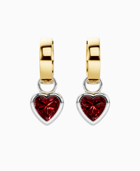 Pigeon Blood Lab Ruby / Heart / 1ct
