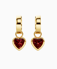Pigeon Blood Lab Ruby / Heart / 1ct