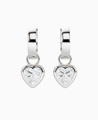 White Lab Diamond / Heart / 1ct