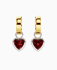Pigeon Blood Lab Ruby / Heart / 1ct