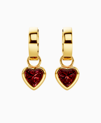 Pigeon Blood Lab Ruby / Heart / 1ct