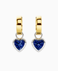 Royal Blue Lab Sapphire / Heart / 1ct