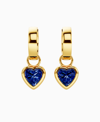 Royal Blue Lab Sapphire / Heart / 1ct