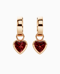 Pigeon Blood Lab Ruby / Heart / 1ct