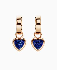 Royal Blue Lab Sapphire / Heart / 1ct