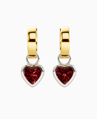 Pigeon Blood Lab Ruby / Heart / 1ct