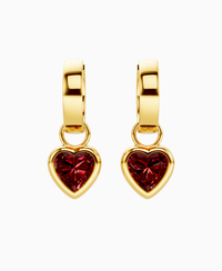 Pigeon Blood Lab Ruby / Heart / 1ct