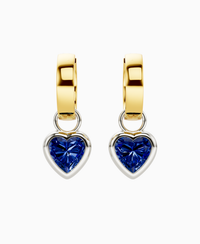 Royal Blue Lab Sapphire / Heart / 1ct