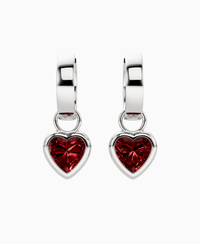 Pigeon Blood Lab Ruby / Heart / 1ct