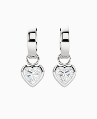 White Lab Diamond / Heart / 1ct