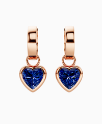 Royal Blue Lab Sapphire / Heart / 1.5ct