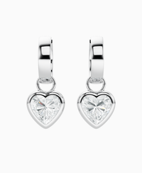 White Lab Diamond / Heart / 1.5ct