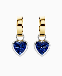 Royal Blue Lab Sapphire / Heart / 1.5ct