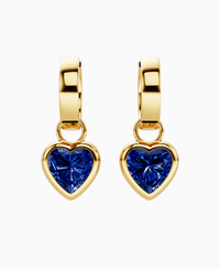 Royal Blue Lab Sapphire / Heart / 1.5ct