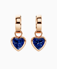 Royal Blue Lab Sapphire / Heart / 1.5ct