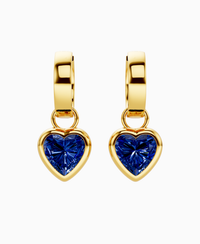 Royal Blue Lab Sapphire / Heart / 1.5ct