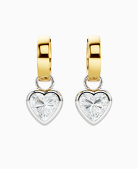 White Lab Diamond / Heart / 1.5ct