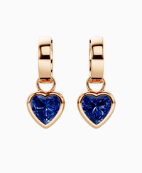 Royal Blue Lab Sapphire / Heart / 1.5ct