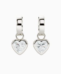 White Lab Diamond / Heart / 1.5ct