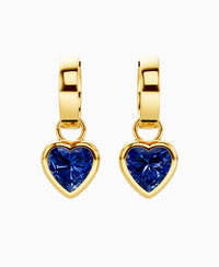 Royal Blue Lab Sapphire / Heart / 1.5ct