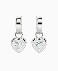 White Lab Diamond / Heart / 1.5ct
