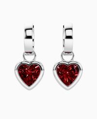 Pigeon Blood Lab Ruby / Heart / 2ct