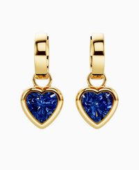 Royal Blue Lab Sapphire / Heart / 2ct
