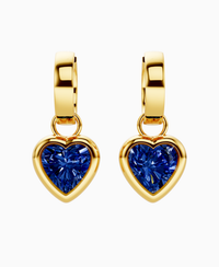 Royal Blue Lab Sapphire / Heart / 2ct