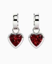 Pigeon Blood Lab Ruby / Heart / 2ct
