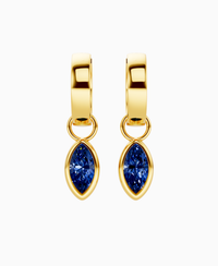 Royal Blue Lab Sapphire / Marquise / 0.5ct