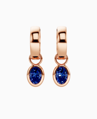 Royal Blue Lab Sapphire / Oval / 0.5ct