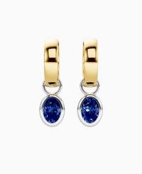 Royal Blue Lab Sapphire / Oval / 0.5ct