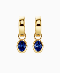 Royal Blue Lab Sapphire / Oval / 0.5ct