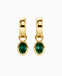 Zambian Lab Emerald / Oval / 0.5ct