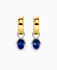 Royal Blue Lab Sapphire / Oval / 0.5ct