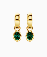Zambian Lab Emerald / Oval / 0.5ct