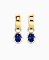 Royal Blue Lab Sapphire / Oval / 0.5ct