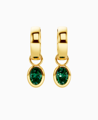 Zambian Lab Emerald / Oval / 0.5ct