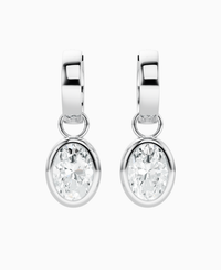 White Lab Diamond / Oval / 1.5ct