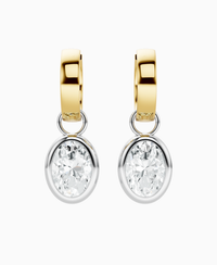 White Lab Diamond / Oval / 1.5ct
