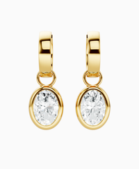 White Lab Diamond / Oval / 1.5ct