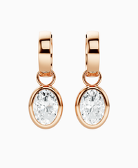 White Lab Diamond / Oval / 1.5ct