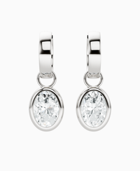 White Lab Diamond / Oval / 1.5ct