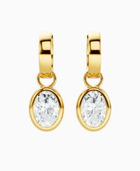 White Lab Diamond / Oval / 1.5ct