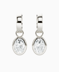White Lab Diamond / Oval / 1.5ct