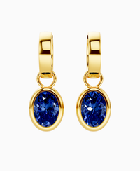 Royal Blue Lab Sapphire / Oval / 1.5ct
