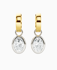 White Lab Diamond / Oval / 1.5ct