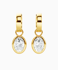 White Lab Diamond / Oval / 1.5ct