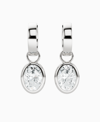 White Lab Diamond / Oval / 1.5ct