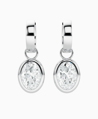 White Lab Diamond / Oval / 2ct